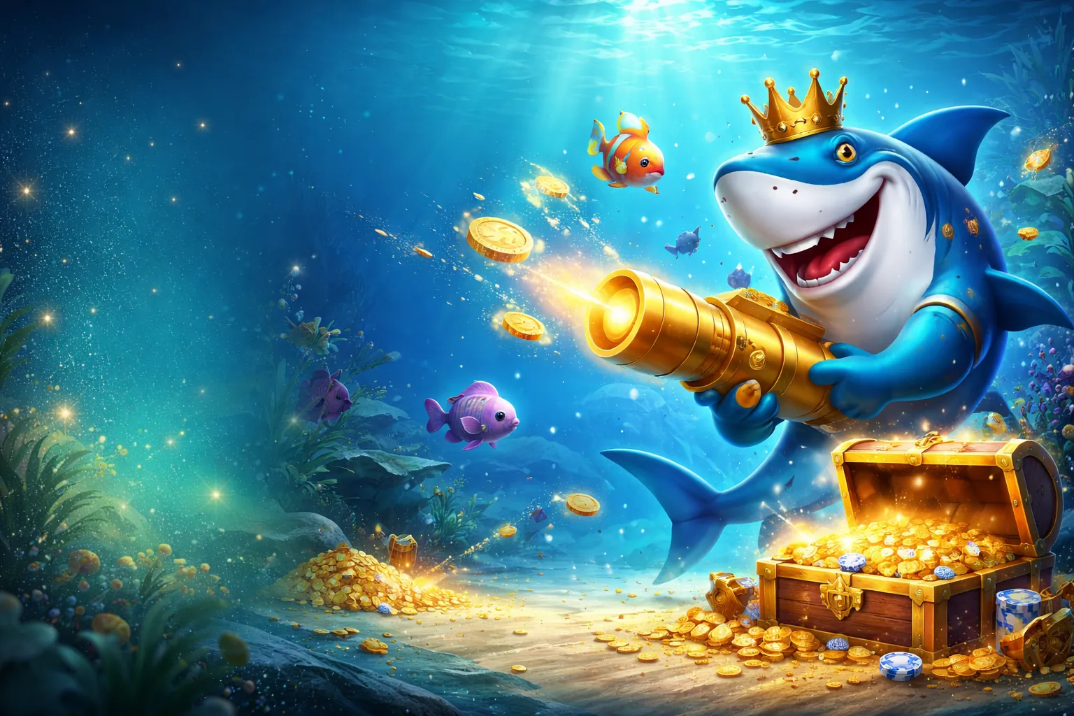 Thế giới bắn cá sống động tại ea888 casino